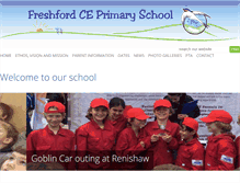 Tablet Screenshot of freshfordschool.org.uk